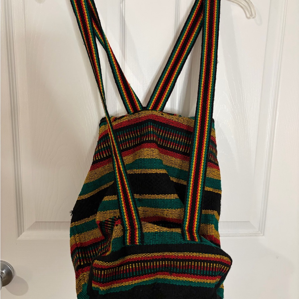 Striped Rasta Backpack backpack - Multicolor - Picture 3 of 3